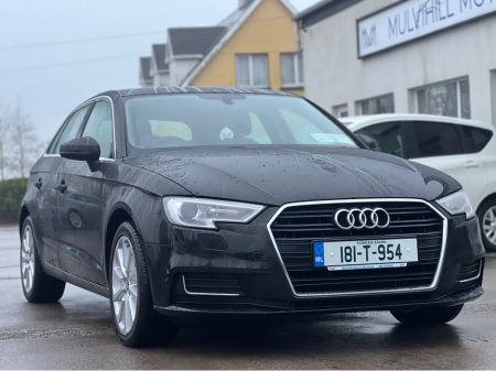 2018 Audi A3 LOW MILEAGE SPORTBACK 1.6 TDI 116 SE 4DR €17,950 thumbnail