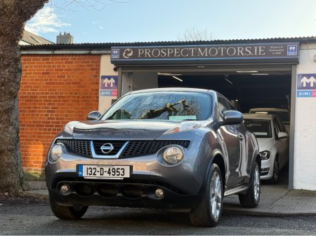 2013 Nissan Juke 1.6 Petrol SV, 1 Owner From New, New Nct 11/2026, Tax 07/2026, Bluetooth, Cruise Control, A/C, Alloys, Full Service History, Service & Warranty Included, SIMI Dealer,
