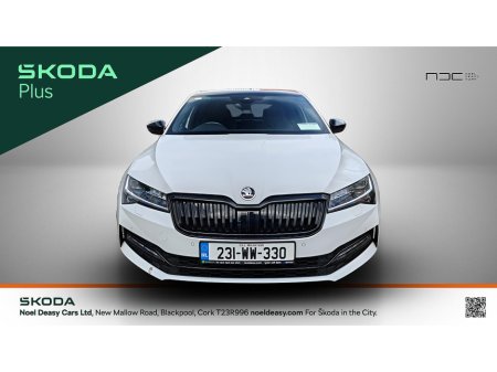 2023 Skoda Superb SPORTLINE 2.0 TDI 150 BHP- HEATED F+R SEATS-VIRTUAL COCKPIT- SUNROOF-2 YEAR SKODA WARRANTY €36,950 thumbnail