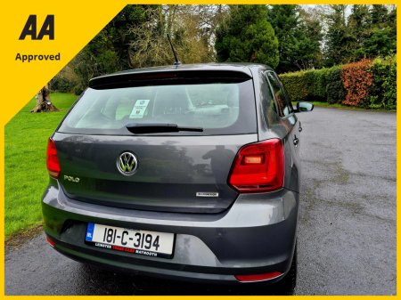 2018 Volkswagen Polo Comfortline 1.0 60HP MANUAL 5SPEED 5DR €11,995 thumbnail