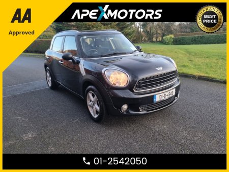 2013 MINI Countryman DIESEL COUNTRYMAN * AA APPROVED * 101 SAFETY CHECKLIST * IMMACULATE * TOP-SPEC 5DR HATCH * CRUISE CONTROL and SPEED LIMITER * 2-KEYS * NEW NCT MAY-26 * LOW TAX * 12-MONTH ROADSIDE ASSIST * 01-2542050 €6,449