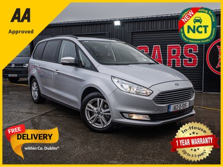2016 Ford Galaxy 162 Galaxy 2.0d Auto 7 seats/FSH/New NCT/1yr warra €15,888
