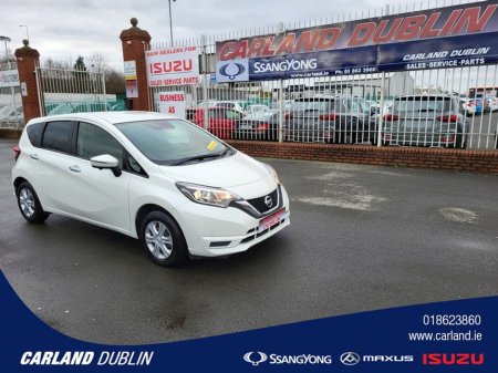 2018 Nissan Note (2yr warranty) SV 1.2 petrol Automatic 600233 €12,999