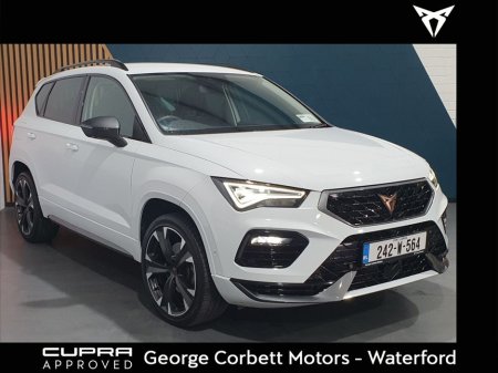 2024 Cupra Ateca 1.5TSi 150bhp DSG (From €118 per week) €39,995