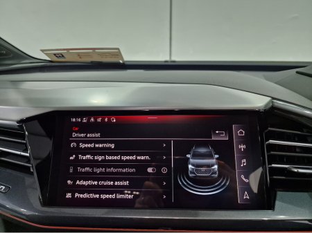 2024 Audi Q4 e-tron 45 S LINE (TECH PACK / 82KWH BATTERY) 282BHP AUTOMATIC **ONE OWNER / APPLE CARPLAY / ADAPTIVE CRUISE CONTROL / FULL LEATHER / SONOS PREMIUM SOUND / SAT NAV / REVERSE CAMERA / WIRELESS PHONE CHARGING** €43,900 thumbnail