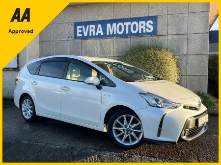 2018 Toyota Prius+ 7 SEATER AUTOMATIC HYBRID 1.8 PETROL //HALF LEATHER SEATS//ELECTRIC DRIVERS SEAT//KEYLESS ENTRY//ADAPTIVE CRUISE CONTROL// €21,950