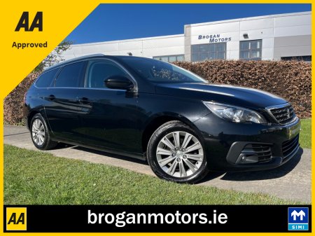2021 Peugeot 308 1.5 BLUEHDI 130 Allure*Estate*New Timing Belt & Wp*Digital Cockpit*Sat Nav*Parking Sensors*Privacy Glass*Service History*Finance Arranged*Simi Approved Dealer 2025