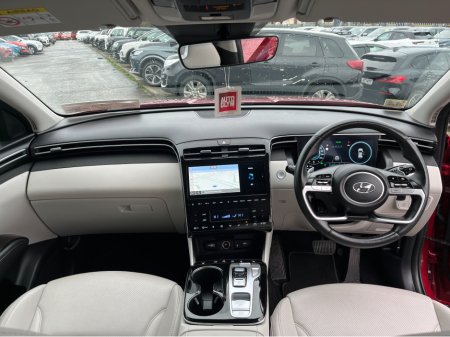 2023 Hyundai Tucson EXECUTIVE PLUS HYBRID AUTOMATIC 1.6 PETROL //HIGH  SPEC//FULL LEATHER//HEATED SEATS AND STEERING WHEEL//SAT NAV//KEYLESS ENTRY// €33,950 thumbnail