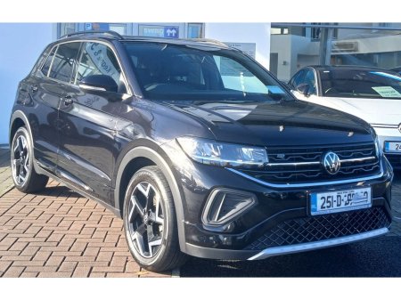 2025 Volkswagen T-Cross R-Line 1.0 TSI 116HP *R-LINE EXTERIOR, REAR VIEW CAMERA, BLUETOOTH* €32,995