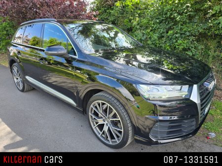 2017 Audi Q7 3.0 TDI S LINE Q 218PS 5DR AU AUTO QTR 7S A €36,999