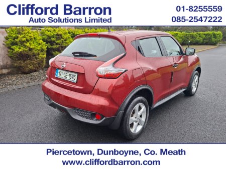 2017 Nissan Juke 1.6 XE CVT E6 4DR AUTO €12,750 thumbnail