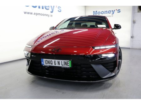 2026 Hyundai Ioniq 6 N LINE IN ULTIMATE RED - ORDER YOURS TODAY FROM MOONEYS €42,785