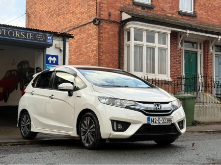 2014 Honda Fit 1.5 Hybrid Automatic, Only 133kms! New Nct 02/2027, Reversing Camera, Bluetooth, Sat Nav, Immaculate Condition, Cheap Tax @ €170, A/C, Alloys, Service & Warranty Included, SIMI Dealer, €8,950 thumbnail