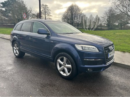 2008 Audi Q7 €333 Road Tax 5 Seater 3.0 V6 TDI 233bhp S-Line €7,950 thumbnail