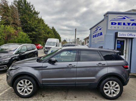 2017 Land Rover Range Rover Evoque SE TECH 2.0 TD4 150BHP MANUAL NCT 03/27 FINANCE AVAILABLE @ €72 PER WEEK FULL LEATHER/ HEATED SEATS/ TOUCH SCREEN MEDIA/ SAT NAV/ BLUETOOTH/ PARKING SENSORS/ HISTORY CHECKED €15,900