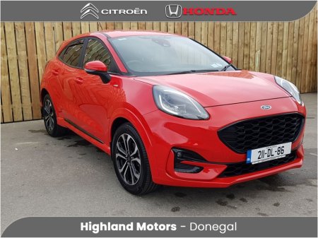 2021 Ford Puma 1.0T EcoBoost MHEV 125PS ST-Line * LOW KMS * FROM €59 PER WEEK * €19,900