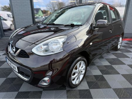 2015 Nissan Micra 1.2 4DR 5DR, CRUISE CONTROL , UPGRADE ALLOYS & REAR SPOILER , FRESH SERVICE & NEW FULL NCT , FREE NATIONWIDE DELIVERY , TRADE INS ACCEPTED , WARRANTY INCLUDED IN PRICE. €7,950 thumbnail