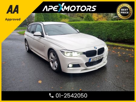 2016 BMW 3 Series FINANCE ARRANGED * M-SPORT 320D TOURING * AUTOMATIC * IMMACULATE ( AS NEW ) * TOP-SPEC M-SPORT * LOW LOW KMs * ADAPTIVE CRUISE * NEW NCT OCT-26 * LOW TAX * ONE VERY CAREFUL OWNER * CARTELL HISTORY CHE €19,449