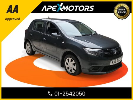 2017 Dacia Sandero FINANCE ARRANGED * 1.5 DIESEL AMBIANCE 5DR * NEW NCT APR-28 * IMMACULATE * STAMPED SERVICE HISTORY * AA APPROVED * 101 SAFETY CHECKLIST * TOP-SPEC 5DR HATCH * LOW DIESEL MILES * 2-KEYS * LOW TAX