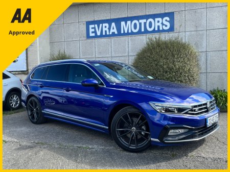 2021 Volkswagen Passat R-LINE ESTATE AUTOMATIC 2.0 DIESEL //MASSIVE SPEC//FULL LEATHER ELECTRIC HEATED SEATS//DRIVER MASSAGE SEAT//360 PARKING CAMERAS//KEYLESS ENTRY//PANORAMIC GLASS ROOF//