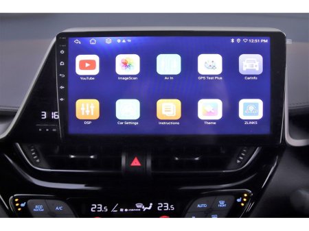 2018 Toyota C-HR 1.8 HYBRID *BI-TONE ROOF*HALF LEATHER*REVERSE CAM*10"ANDROID CAR PLAYER* thumbnail