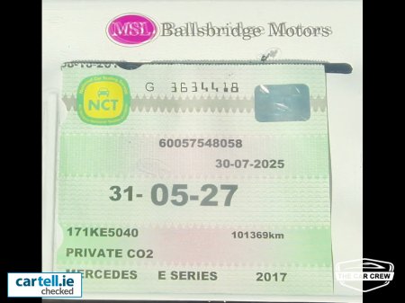 2017 Mercedes-Benz E Class E SERIES D SE 4DR AUTO €19,950 thumbnail