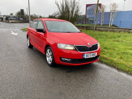 2018 Skoda Rapid AMBITION 1.4 TDI 90HP 4DR SPORTBACK €12,500
