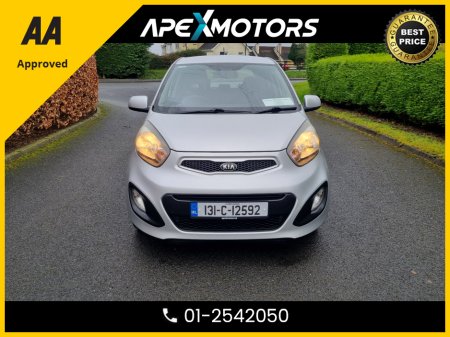 2013 Kia Picanto 1.0 5Dr * NEW MODEL  * 5DR HATCH * NCT SEP-26 * LOW TAX * IMMACULATE * 5-STAMPS SERVICE HISTORY * AA APPROVED * 101 SAFETY CHECKLIST * 2-KEYS * 12-MONTH ROADSIDE ASSIST * ONE VERY CAREFUL OWNER €5,749 thumbnail