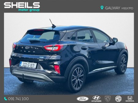 2022 Ford Puma 1.0L EcoBoost Hybrid 125PS Titanium Auto €23,450