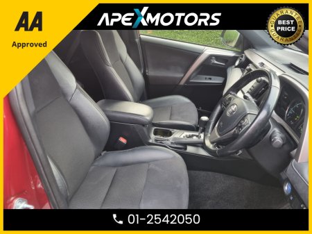 2018 Toyota Rav4 FINANCE ARRANGED * TOP-SPEC DESIGN HEV CVT VVT-I * NEW NCT DEC-27 * IMMACULATE * STAMPED SERVICE HISTORY * AA APPROVED * 101 SAFETY CHECKLIST * AUTOMATIC (DSG) * HEATED SEATS * COLOUR REVERSE CAMERA €19,949 thumbnail
