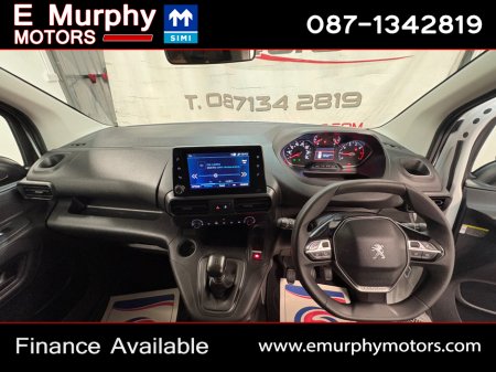 2022 Peugeot Partner 1.5 HDI LWB PROFESSIONAL PRO HIGH SPEC €50 PER WEEK €12,560 thumbnail