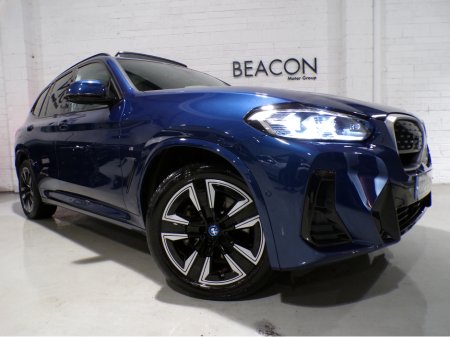 2022 BMW iX3 *222*18,000 MILES*BMW IX3 M-SPORT 210KW 80KWH EV AUTOMATIC**FULL SERVICE HISTORY*FULL BATTERY HEALTH CERTIFICATE*M-SPORT PACK*2 CHARGER*1 OWNER*FANTASTIC CONDITION SPEC Bluetooth,Apple car-play,