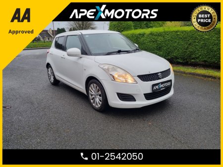 2012 Suzuki Swift 1.2 MANUAL * TOP-SPEC SZ3 * NEW NCT FEB-27 * ONE OWNER FROM NEW * IMMACULATE * 6-STAMPS in SERVICE HISTORY * AA APPROVED * 101 SAFETY CHECKLIST * LOW LOW MILES * CRUISE CONTROL * LOW TAX * 12-MONTH RO