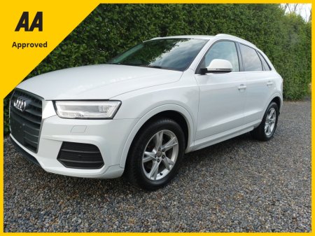 2017 Audi Q3 Q3 SPORT  1.4 PETROL AUTOMATIC  REVERSE CAMERA AUDI MULTIMEDIA SYSTEM HEATED MIRRORS JUST FULLY SERVICED 2 YEARS NCT AND 1 YEARS ROAD TAX