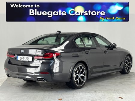 2021 BMW 5 Series 530D XDRIVE M SPORT**HEATED MULTIFUNCTIONAL STEERING WHEEL**FRONT HEATED ELECTRIC MEMORY SEATS**TOUCH SCREEN INFOTAINEMNT**REVERSE CAMERA**PARKING SENSORS**APPLE CARPLAY**CREAM LEATHER INTERIOR** €42,795