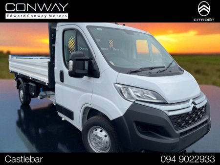 2026 Citroen Relay Tipper, 3 way steel body tipper, ex vat