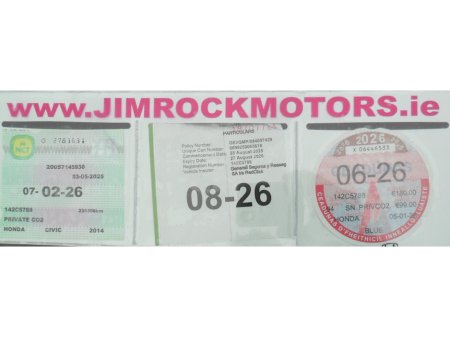 2014 Honda Civic 1.6 I DTEC SE PLUS T 5DR.......NCT 02/27.....TAXED 07/26 €6,495 thumbnail