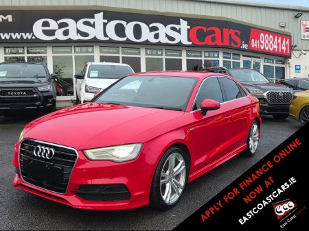 2015 Audi A3 Saloon 1.4 TSI S-LINE EDITION   REVERSING CAMERA / PARKING SENSORS - DRIVE MODE - LOW TAX BAND €16,450 thumbnail