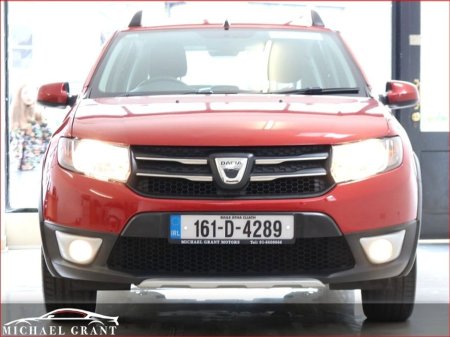 2016 Dacia Sandero Stepway 1.0 PETROL TCe90 SANDERO STEPWAY SIGNATURE / ONLY 73 KM / 2 OWNERS / IRISH CAR €9,595