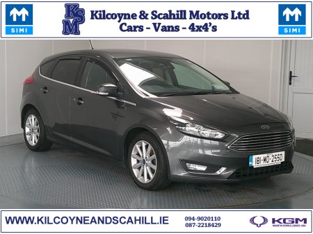 2018 Ford Focus 1.5 TDCI TITANIUM S/S 12 120PS 5DR