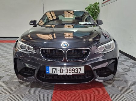 2017 BMW M2 3.0T 365BHP DCT AUTOMATIC **ORIGINAL IRISH CAR / VERY LOW MILEAGE / APPLE CARPLAY / CRUISE CONTROL / ELECTRIC & MEMORY SEATS / FULL BLACK LEATHER / HEATED FRONT SEATS / SAT NAV / FULL SERVICE RECORD** €46,900