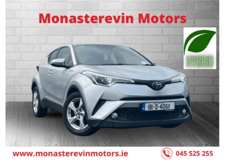 2018 Toyota C-HR HYBRID LUNA 4DR AUTO - WIRELESS SMARTPHONE CONTROL €19,888