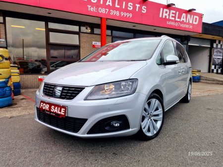 2021 SEAT Alhambra 2.0 DIESEL  150 BHP LEATHER, AUTOMATIC LOW MILEAGE €32,900
