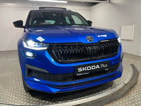 2023 Skoda Kodiaq Sportline 7 Seat DSG 2.0TDI 150BHP - Reversing Camera - Panoramic Sunroof - Climate Control - Heated Seats - Keyless Start - Apple CarPlay/Android Auto €51,950 thumbnail