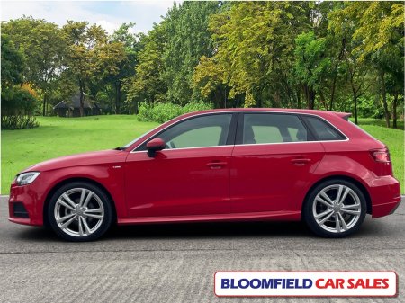 2017 Audi A3 1.4 TFSI, S-LINE, 2 YEAR NCT // IMMACULATE €18,950