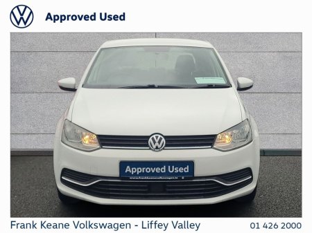 2015 Volkswagen Polo TRENDLINE AUTO 1.2 *REAR VIEW CAMERA* *WHITE* *NEW NCT* *12 MONTHS FRANK KEANE WARRANTY* *FINANCE AVAILABLE* €11,995 thumbnail
