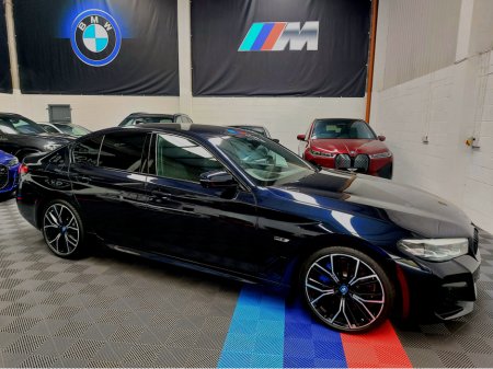 2021 BMW 5 Series ****  RESERVED ******212 545 XDRIVE M SPORT PRO (HIGH SPEC ) NAPPA LEATHER-  DRIVER ASSIST PROF PACK- PARK ASSIST PROF PACK-  - HEADS UP DISPLAY -- HARMON KARDON - AUTO BOOT - COMFORT ACCESS -- €49,995