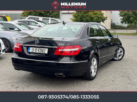 2012 Mercedes-Benz E Class 220 TOP SPEC LOW KMS €9,600