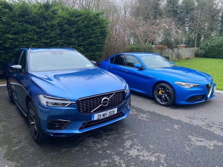 2021 Volvo XC60 2.0 T6 R-DESIGN RECRGE 34 340BHP 5DR A €100,000 thumbnail