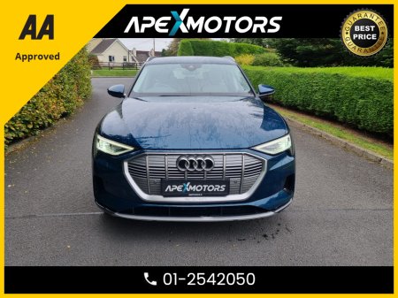 2020 Audi e-tron FINANCE ARRANGED * TECHNIK 50 QUATTRO * FULL ELECTRIC * 230kW 50 Quattro 71kWh Technik 5dr Auto * NEW NCT NOV-27 * IMMACULATE * AA APPROVED * 101 SAFETY CHECKLIST * AUTOMATIC * HEATED SEATS * COLOUR R €25,949